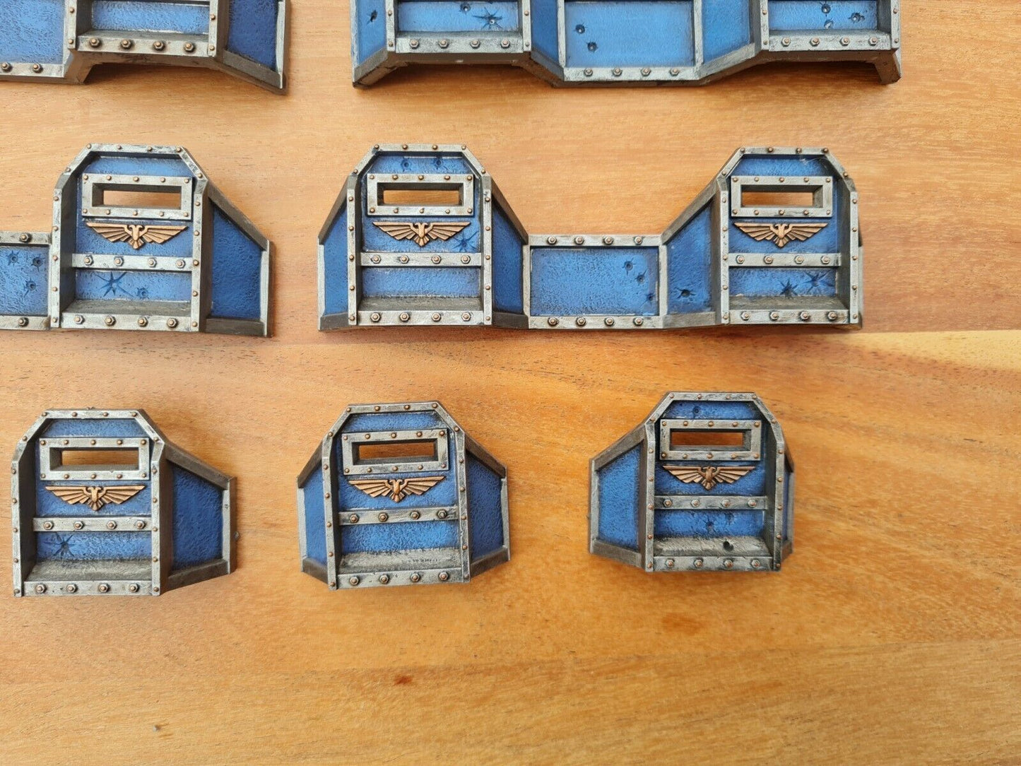 Warhammer 40k Aegis Defense Line Nicely Painted