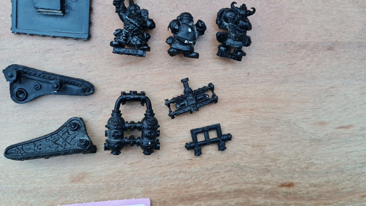 Warhammer Dwarf Flame Cannon Metal