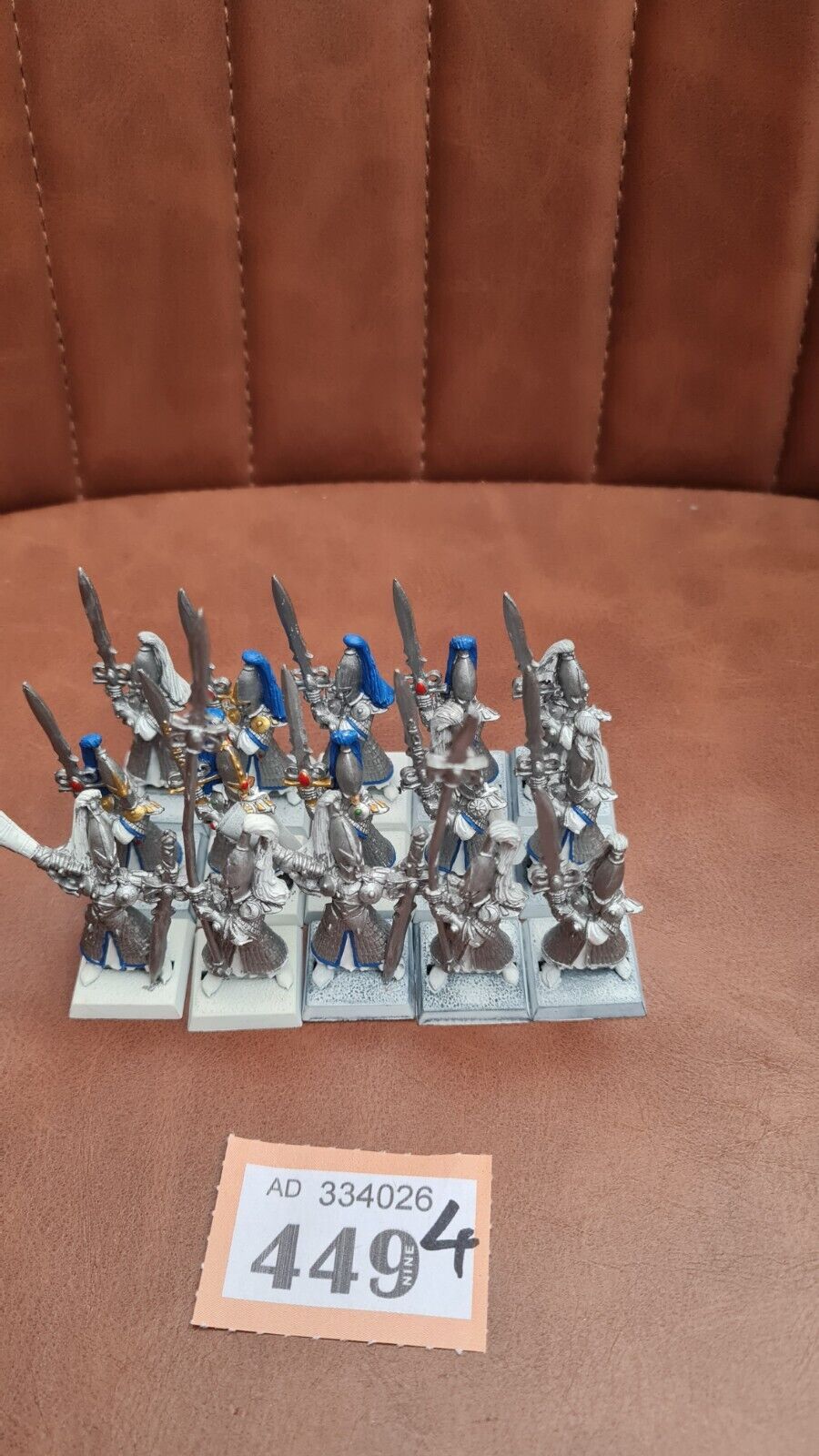 Warhammer High Elf Sword Masters Of Hoeth X 15 Metal