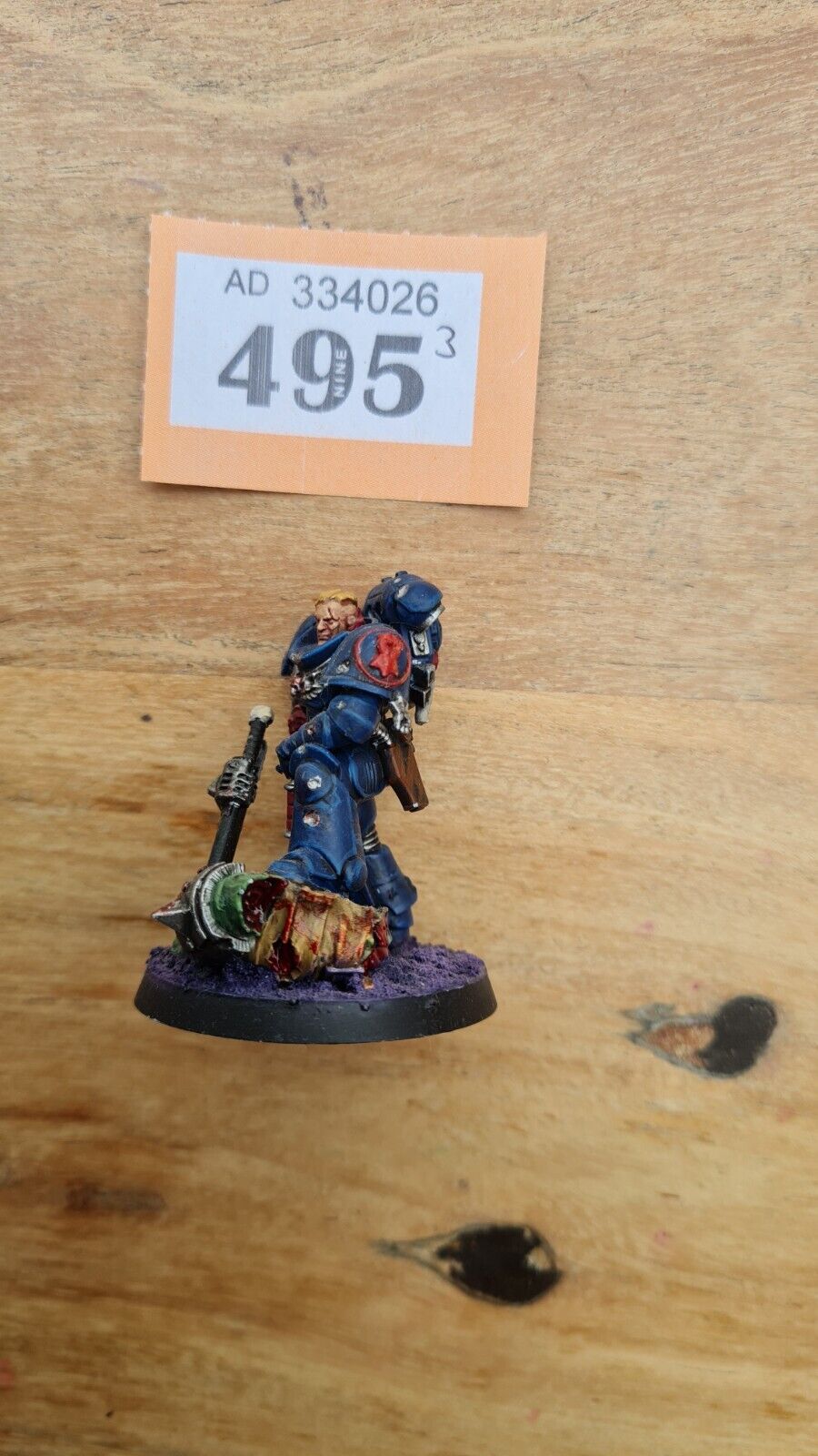 Warhammer 40k Space Marine Sergeant Jovan Nicely Painted