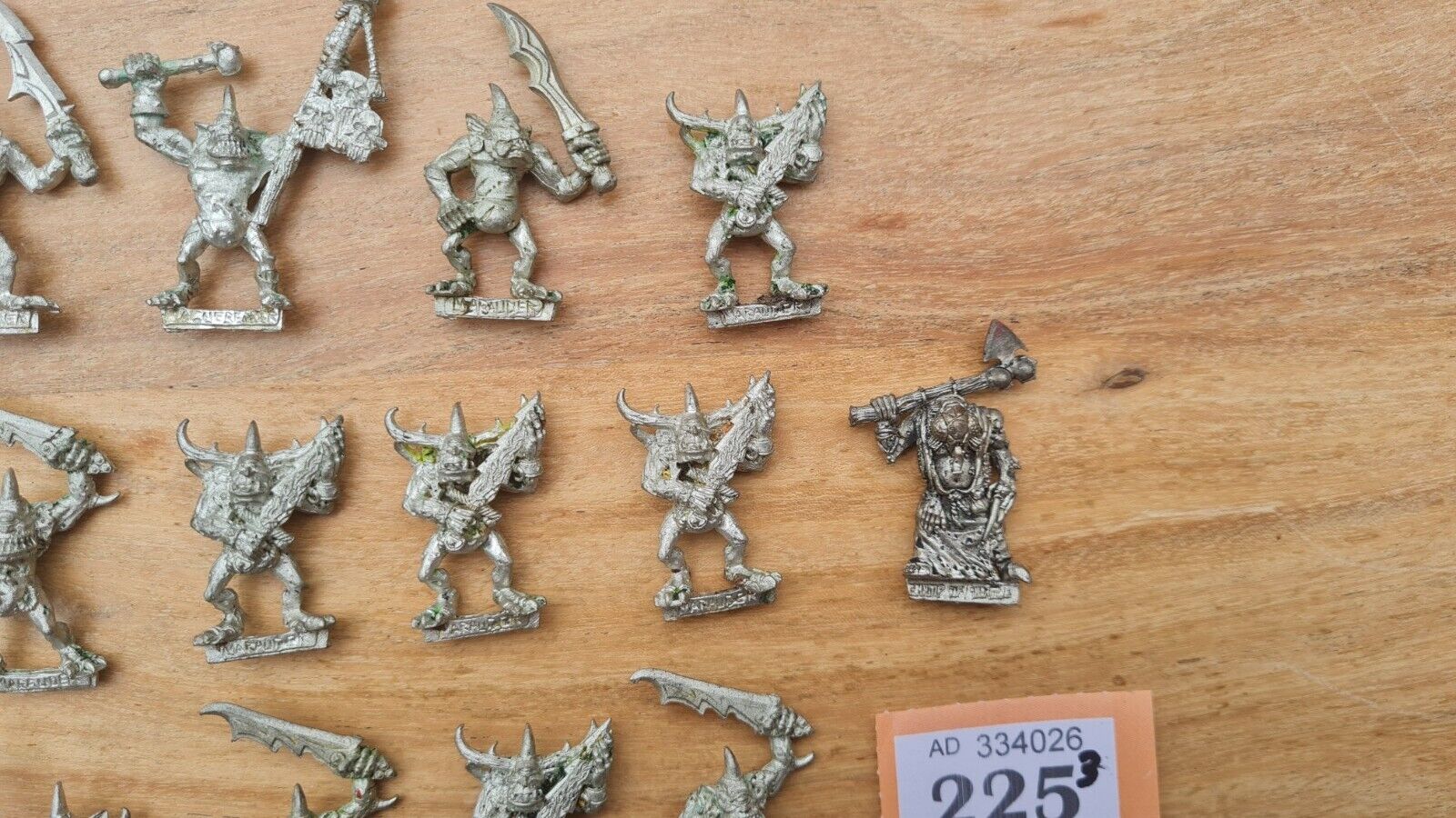 Warhammer Aos Chaos Classic Pleague Bearers X 15 With Command Plus Nurgle...