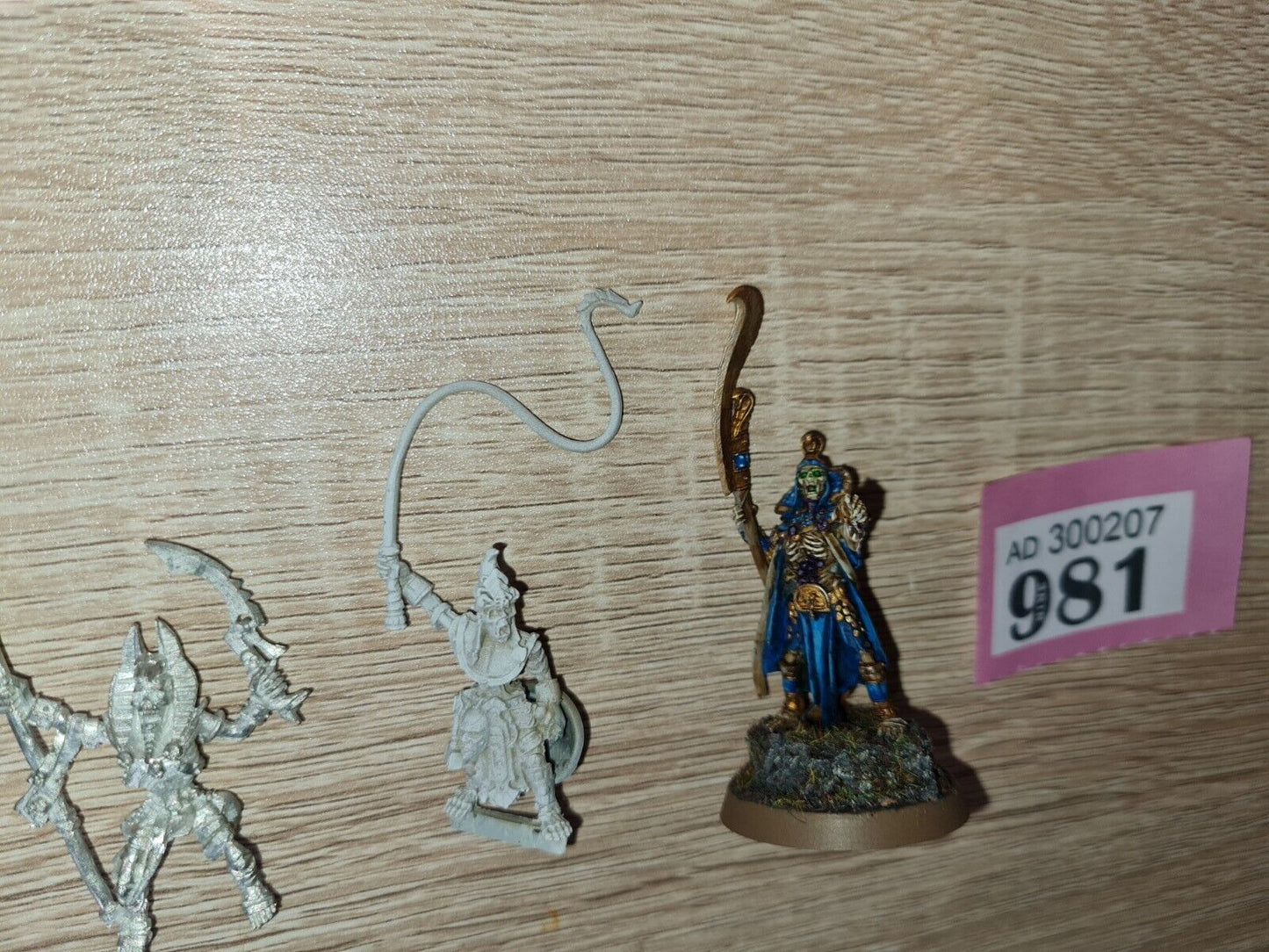 Warhammer Tomb King Characters Oop King Well Painted And Based