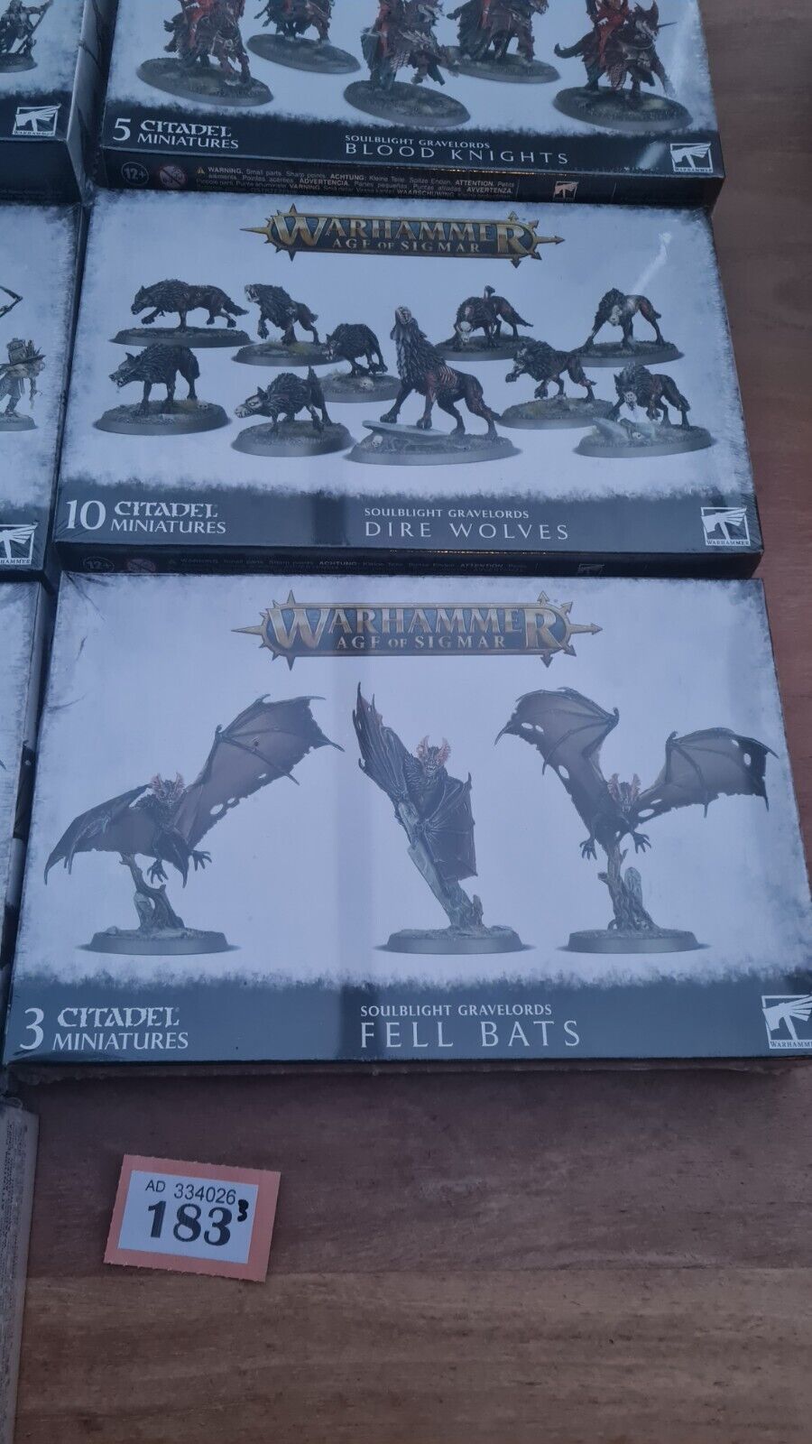 Warhammer Aos Soulblight Gravelords Army New