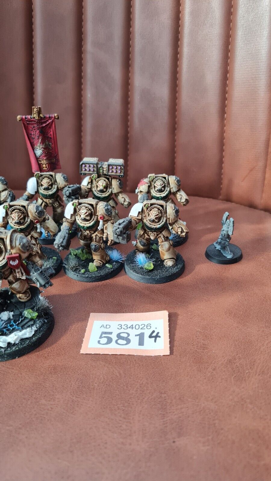 Warhammer 40k Space Marine Terminators X 10 Plus Captain In Terminator Armour