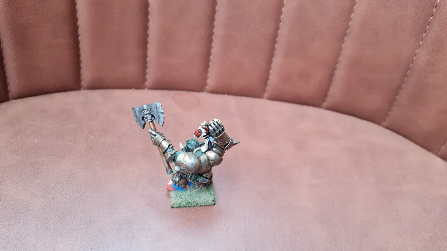 Warhammer Orc And Goblin Grimgore Ironhide Metal Nicely Painted