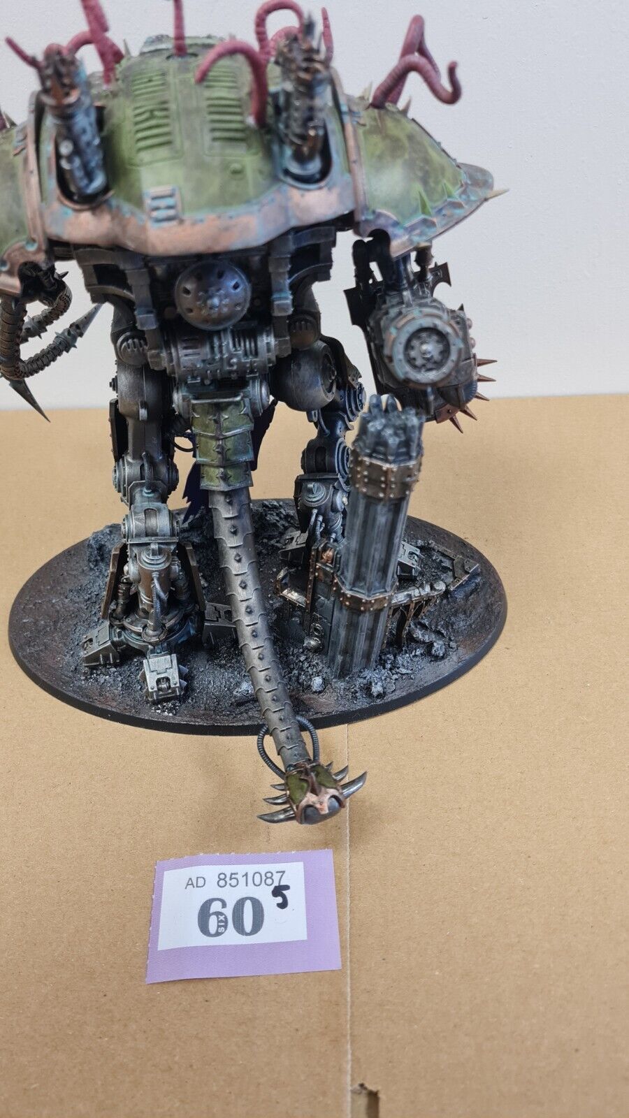 Warhammer 40k Chaos Knight Very Well Painted And Based