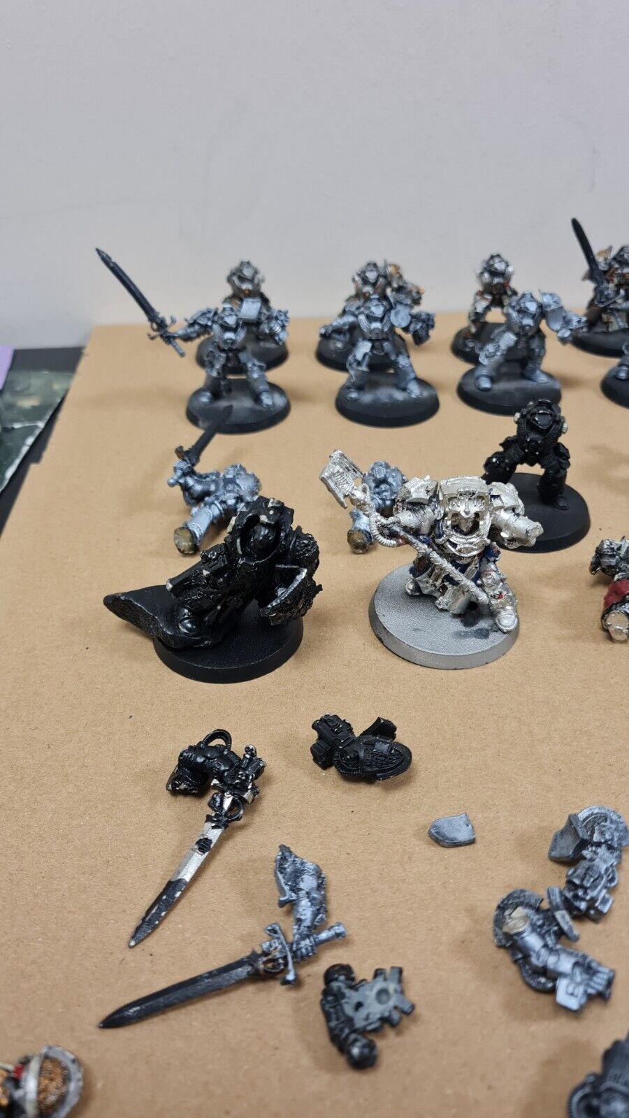 Warhammer 40k Large Grey Knight Army All Metal