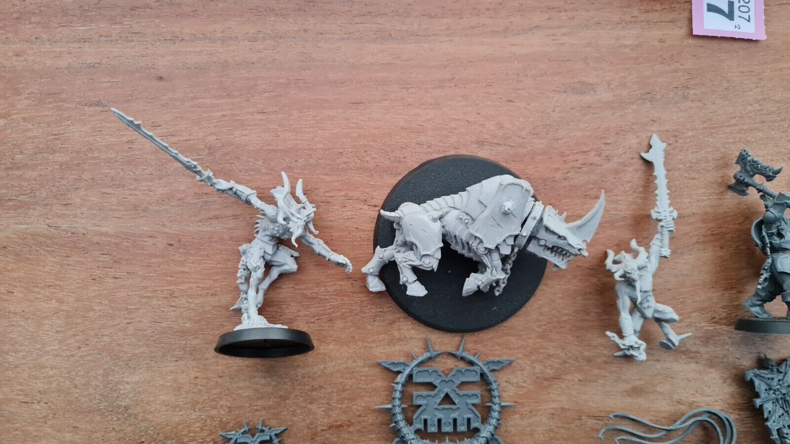 Warhammer Aos Blades Of Khorne Army With Oop Herald.