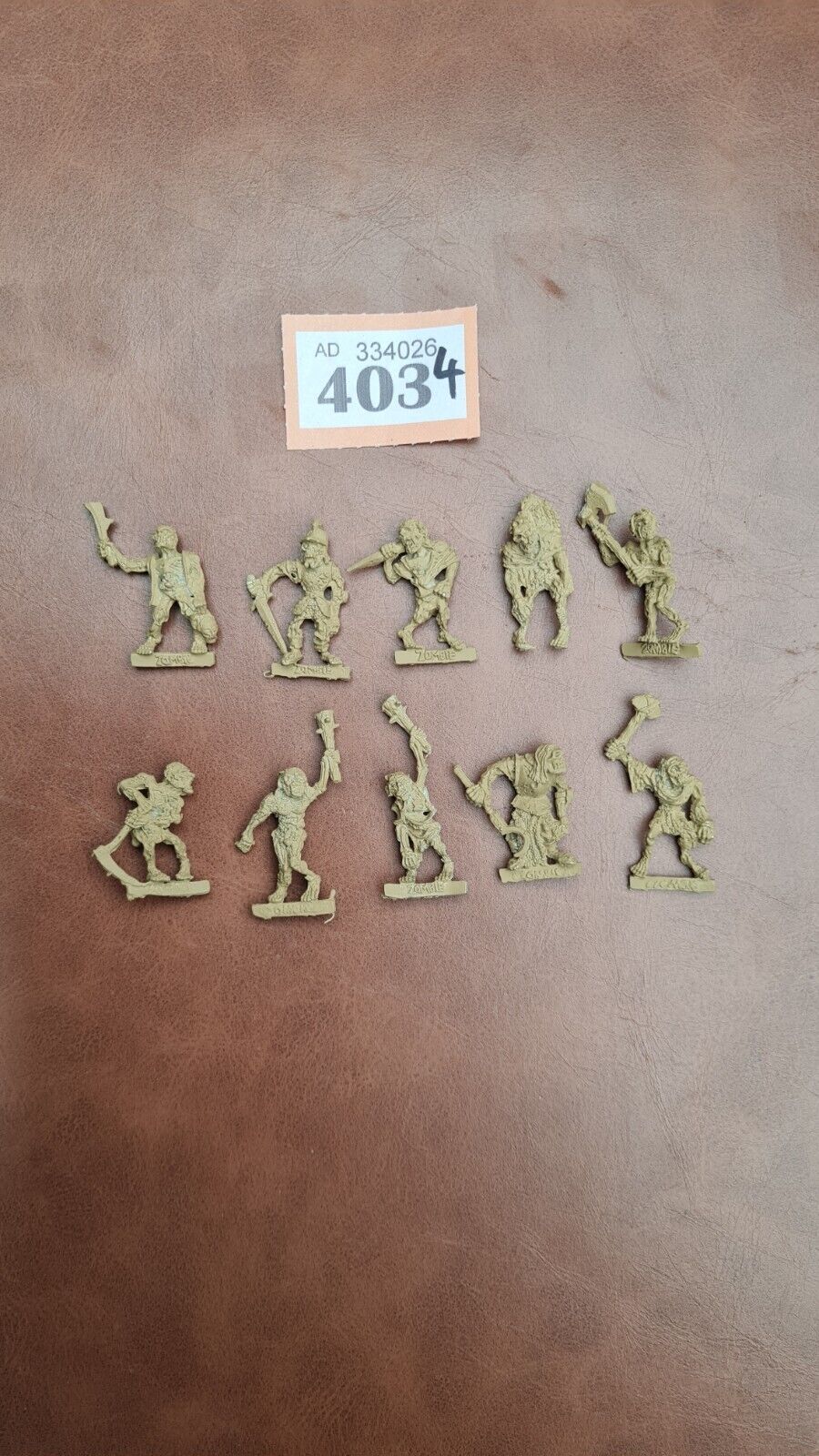 Warhammer Fantasy Undead Classic Zombies X 10 Metal