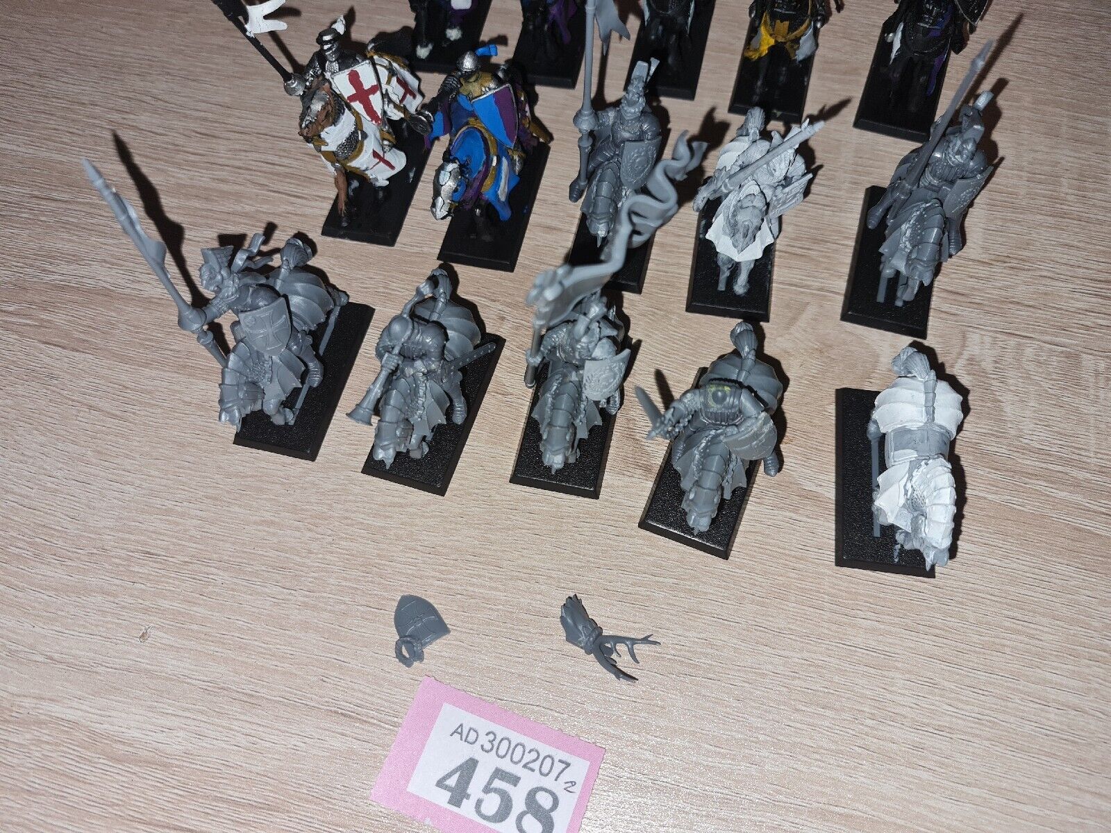 Warhammer Bretonnian Knights Of The Realm X 7 + 9 Empire Kngiths/Bret Riders