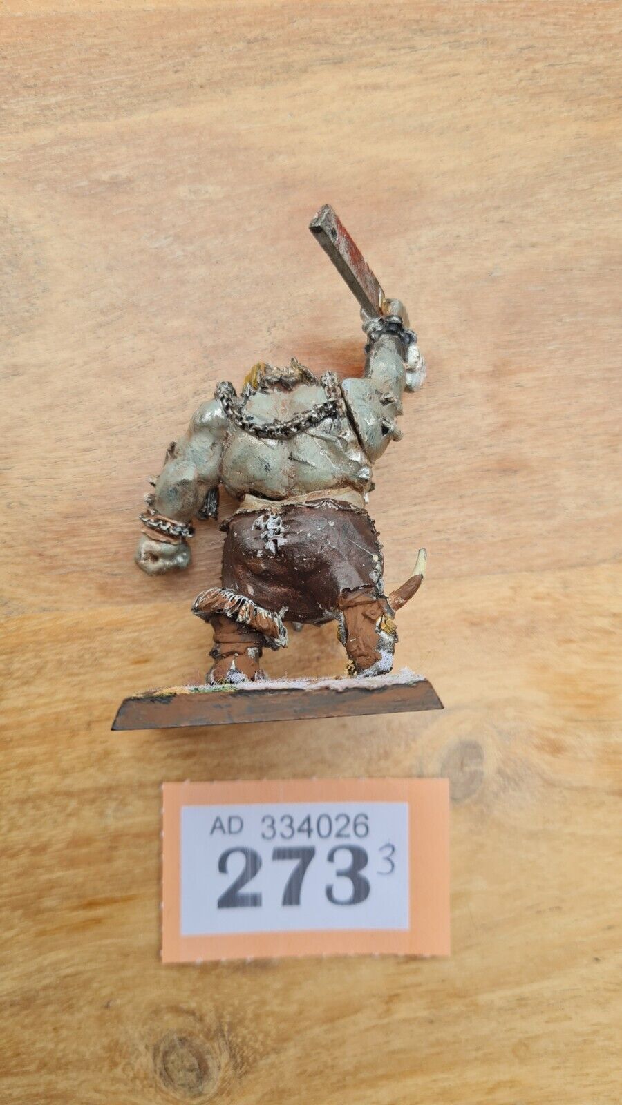 Warhammer Ogre Butcher Slaughterer Metal