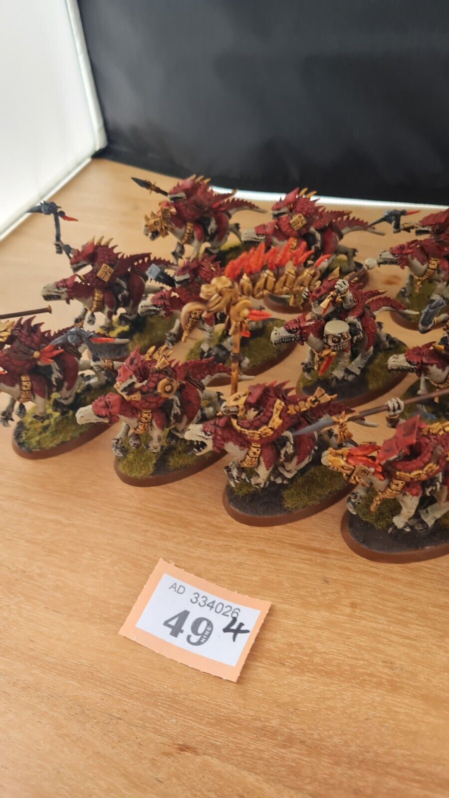 Warhammer Aos Lizardmen Seraphon Cold One Knights Nicely Painted