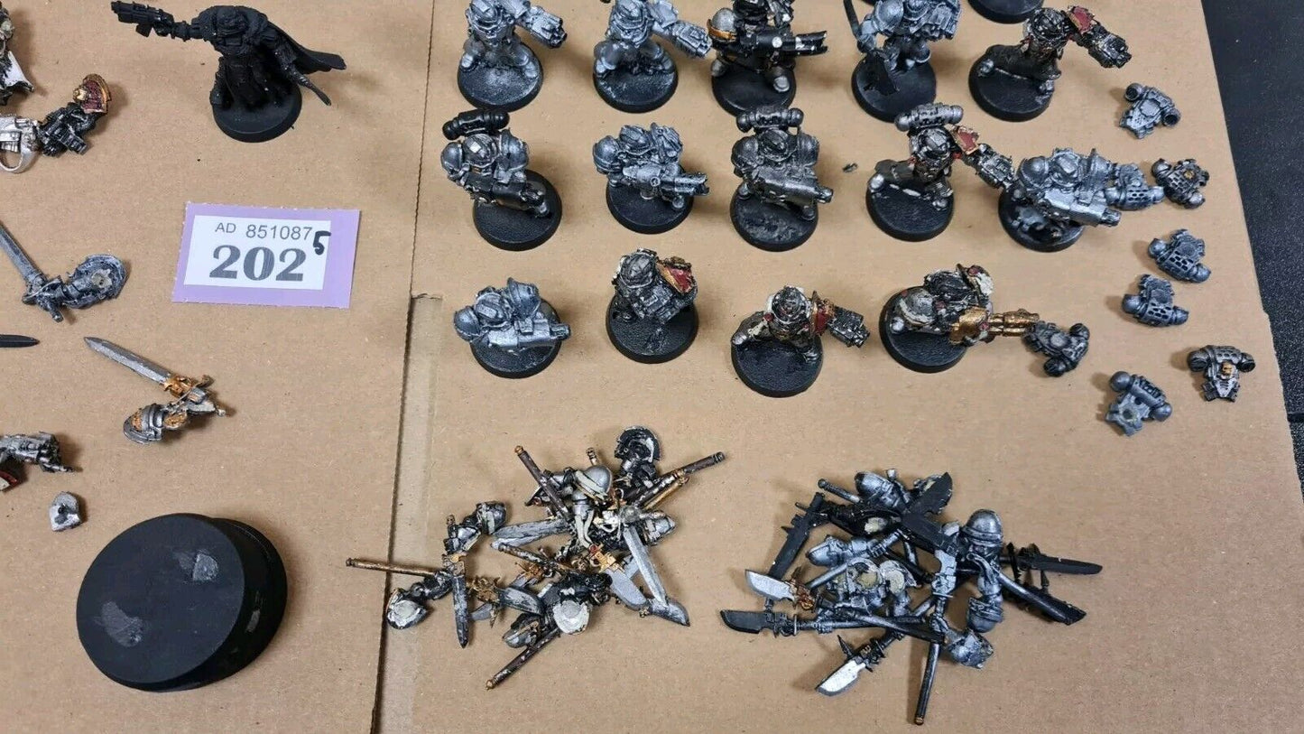 Warhammer 40k Large Grey Knight Army All Metal