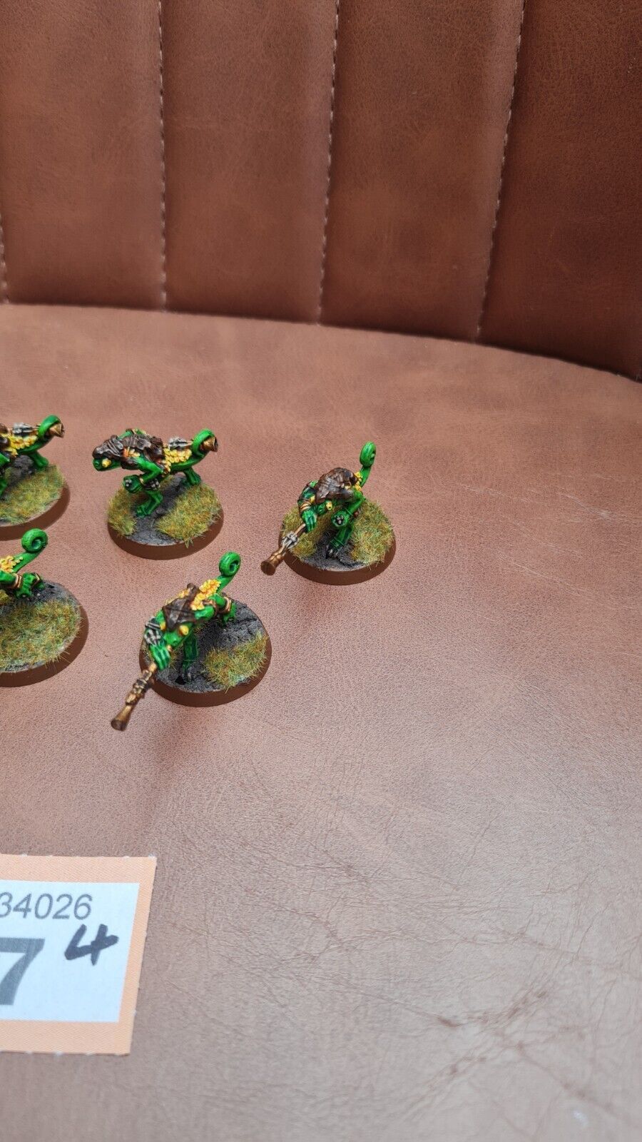 Warhammer Aos Lizardmen Seraphon Chameleon Skinks X 5 Finecast Nicely Painted