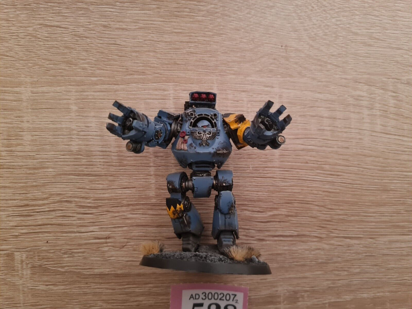 Warhammer 40k Forgeworld Contemptor Dreadnought Well Painted And Based