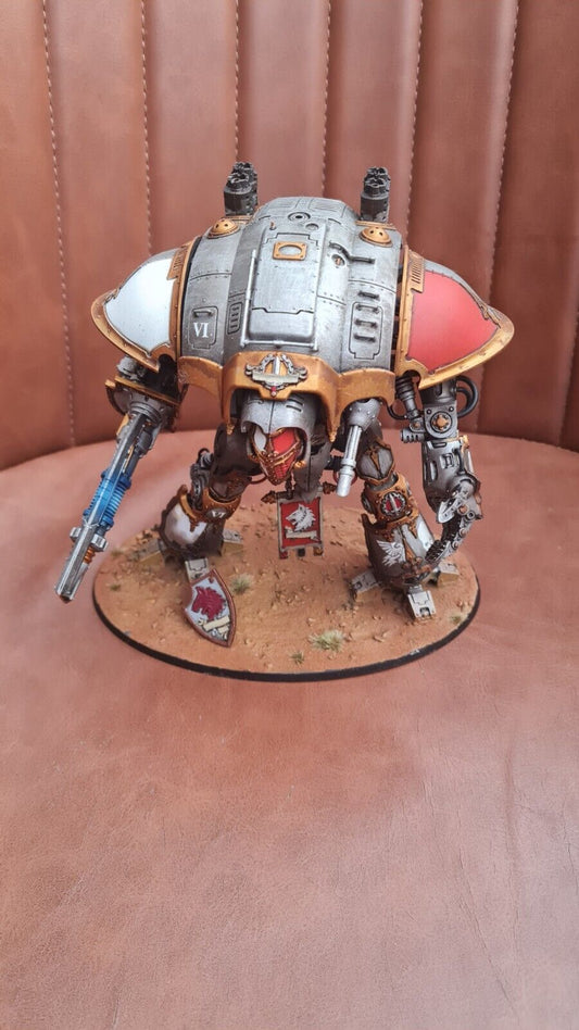 Warhammer 40k Imperial Knight Painted To Tabletop Standard