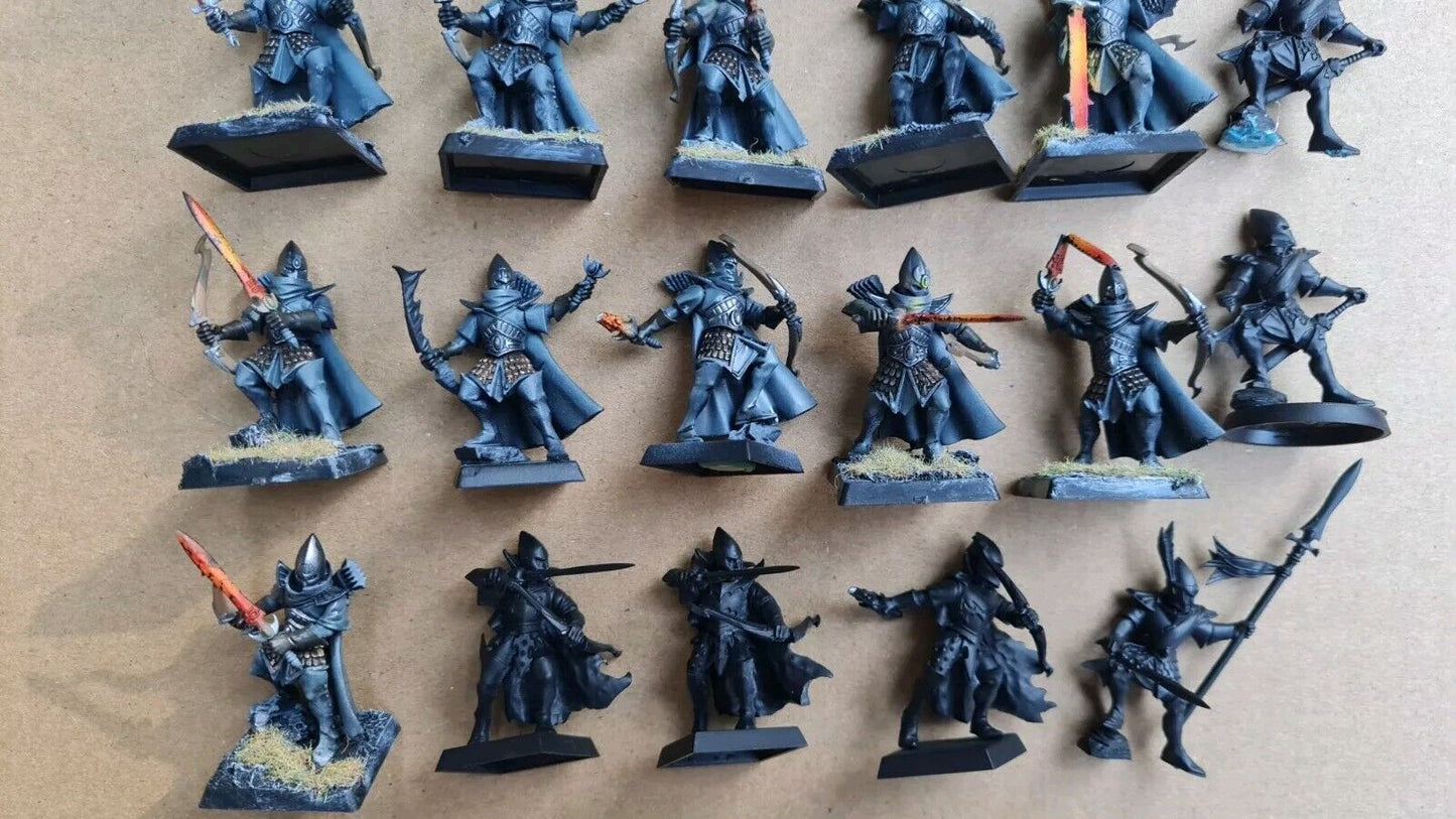 Warhammer High Elf Shadow Warriors X 20 Some With Small Conversions