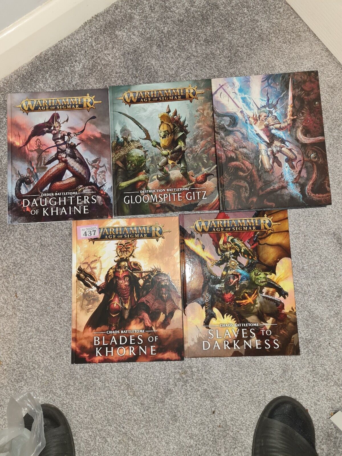 Warhammer Aos Battletomes + Rulebook Older Editions