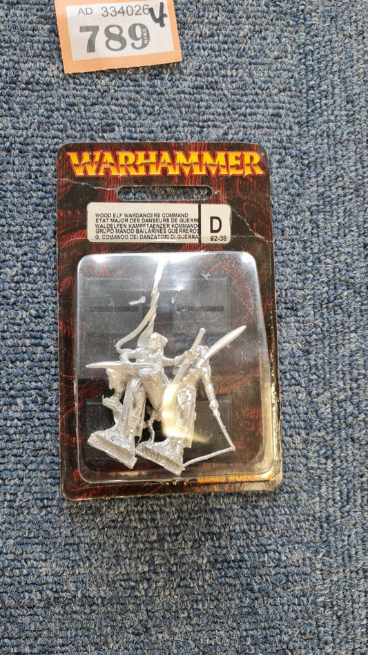 Warhammer Wood Elf Wardancer Command Blister Pack New