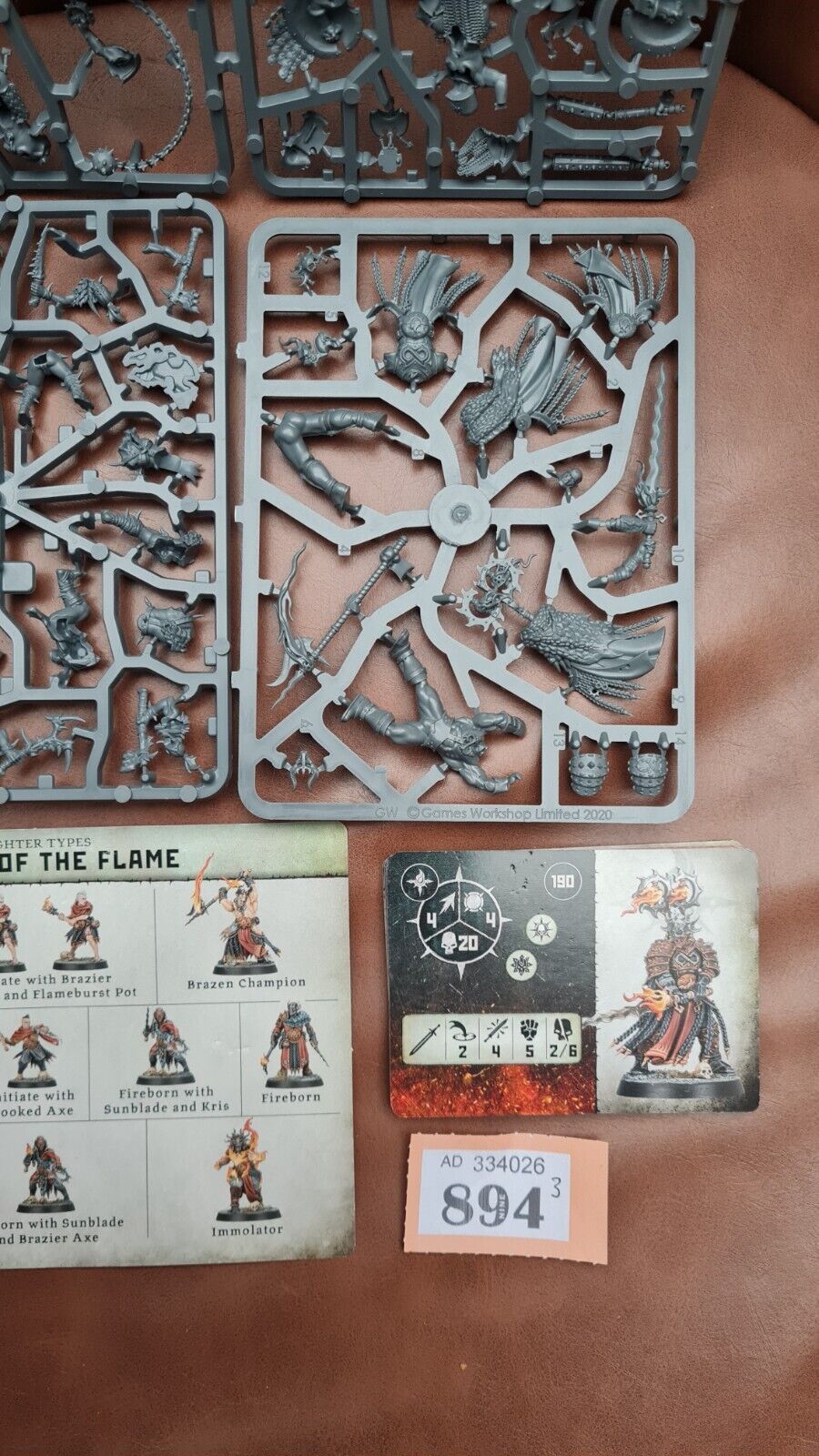 Warhammer Aos Slaves To Darkness Mixture Of Models Sprues