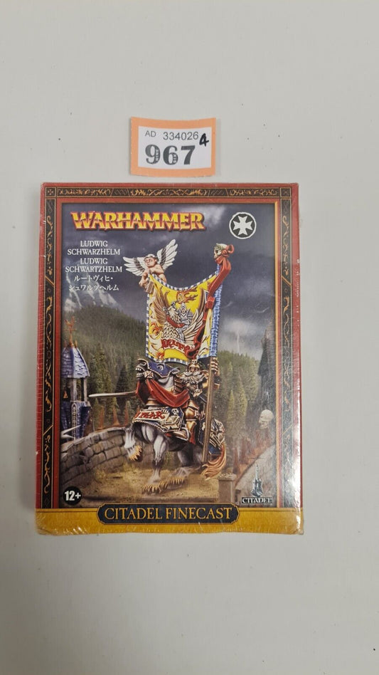 Warhammer Fantasy Ludwig Schwarzhelm Finecast Sealed