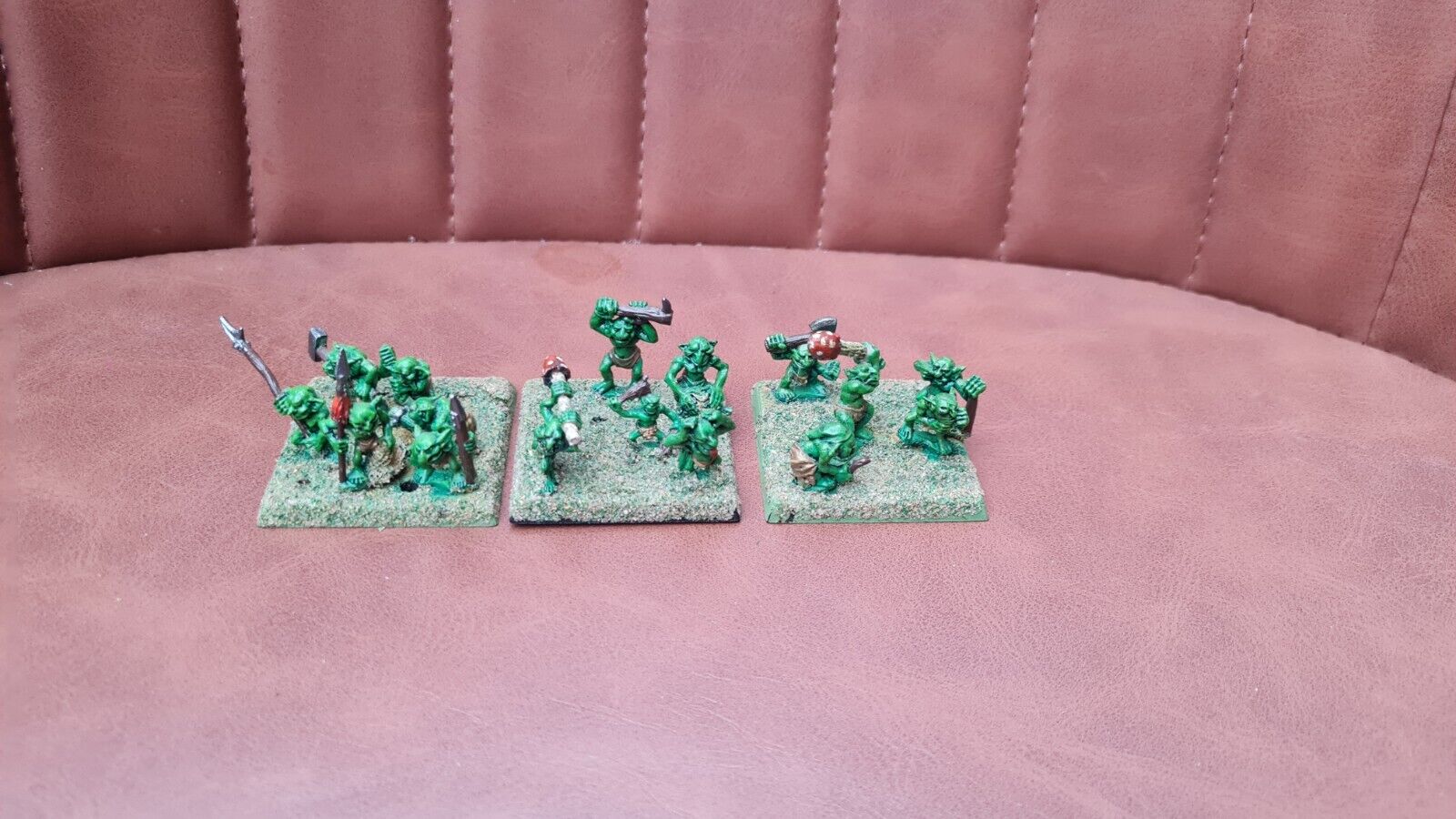 Warhammer Orc And Goblin Snottling Bases X 3