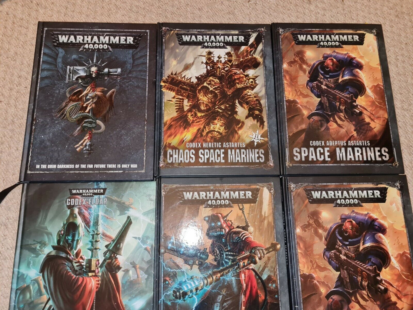 Warhammer 40k Codex + Rulebook Collection