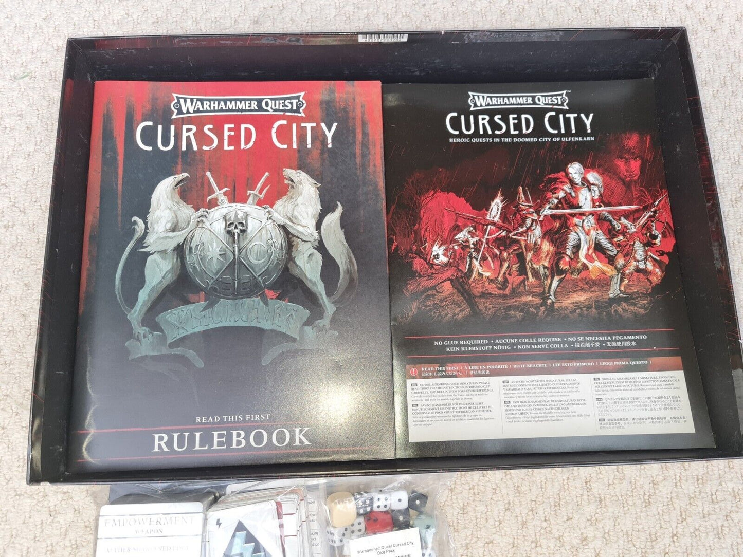 Warhammer Cursed City Board Set Everything Minus Minis