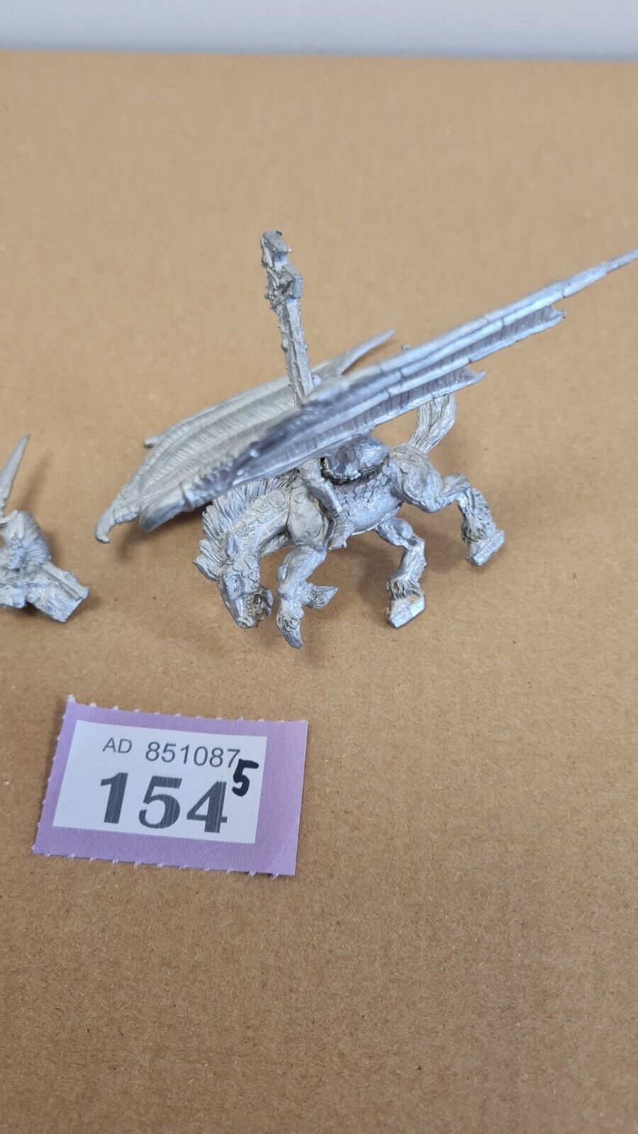 Warhammer Fantasy Dark Elf Sorcerer On Pegasus Metal