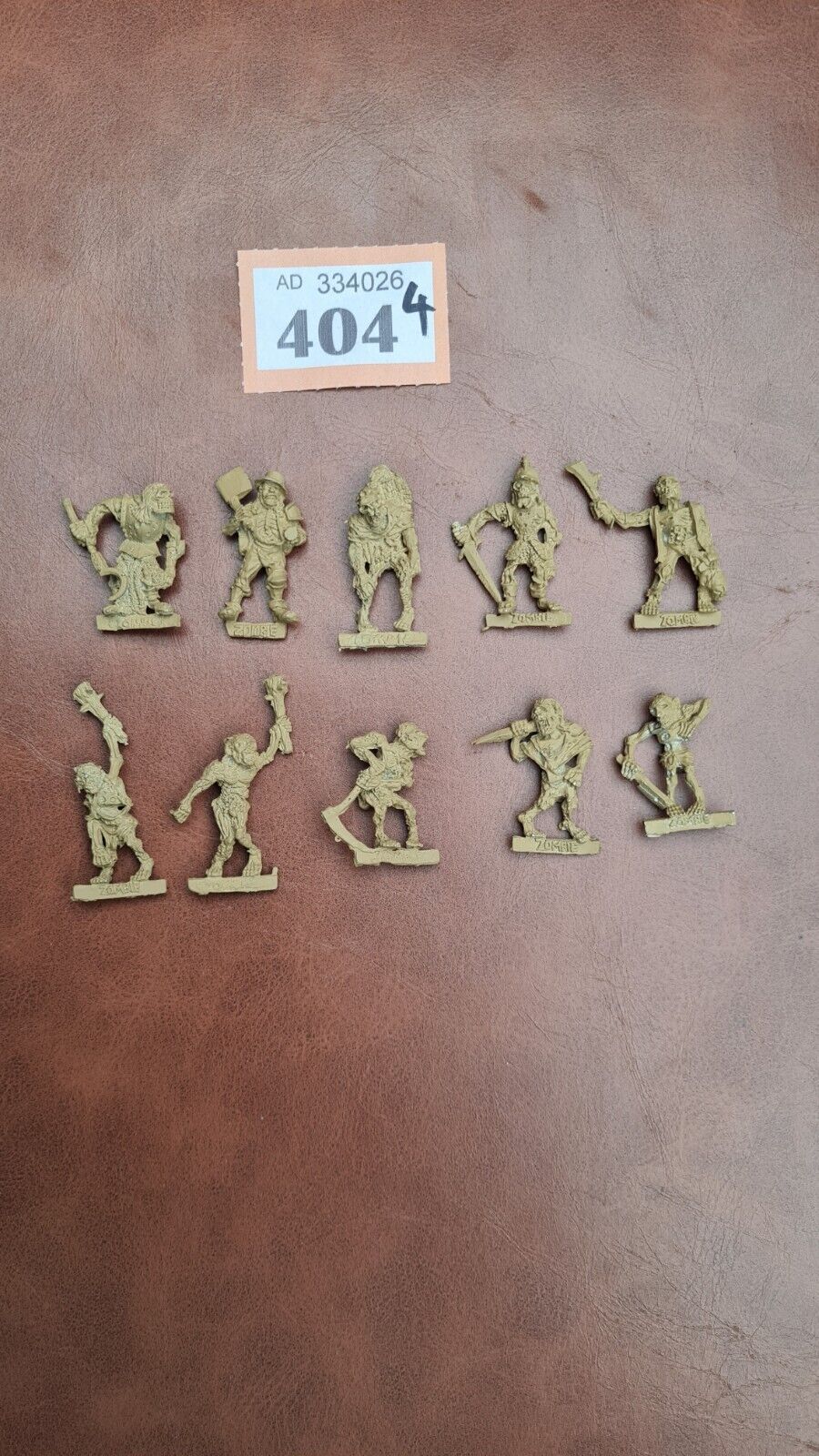 Warhammer Fantasy Undead Classic Zombies X 10 Metal