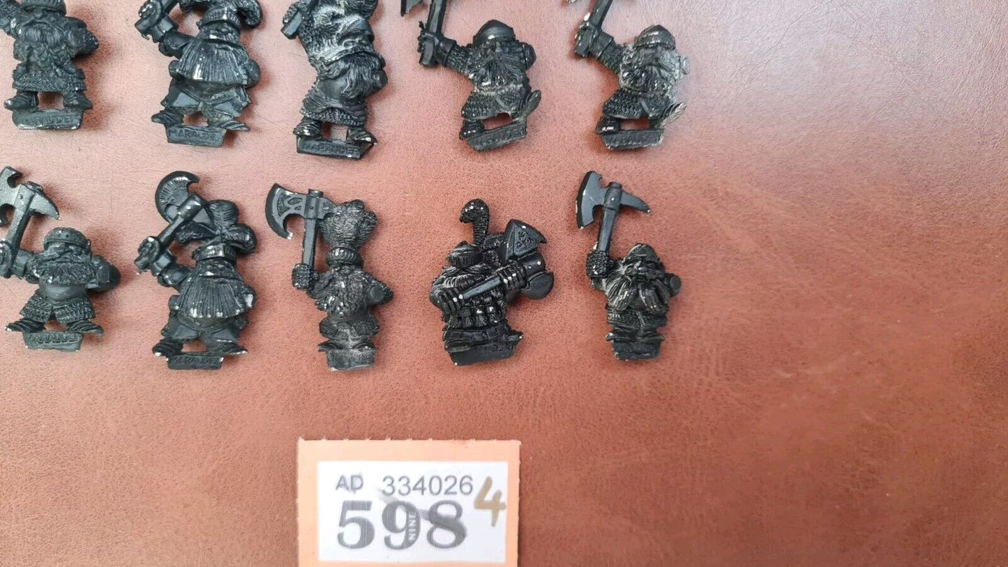 Warhammer Fantasy Dwarf Marauder Ironbreakers X 10