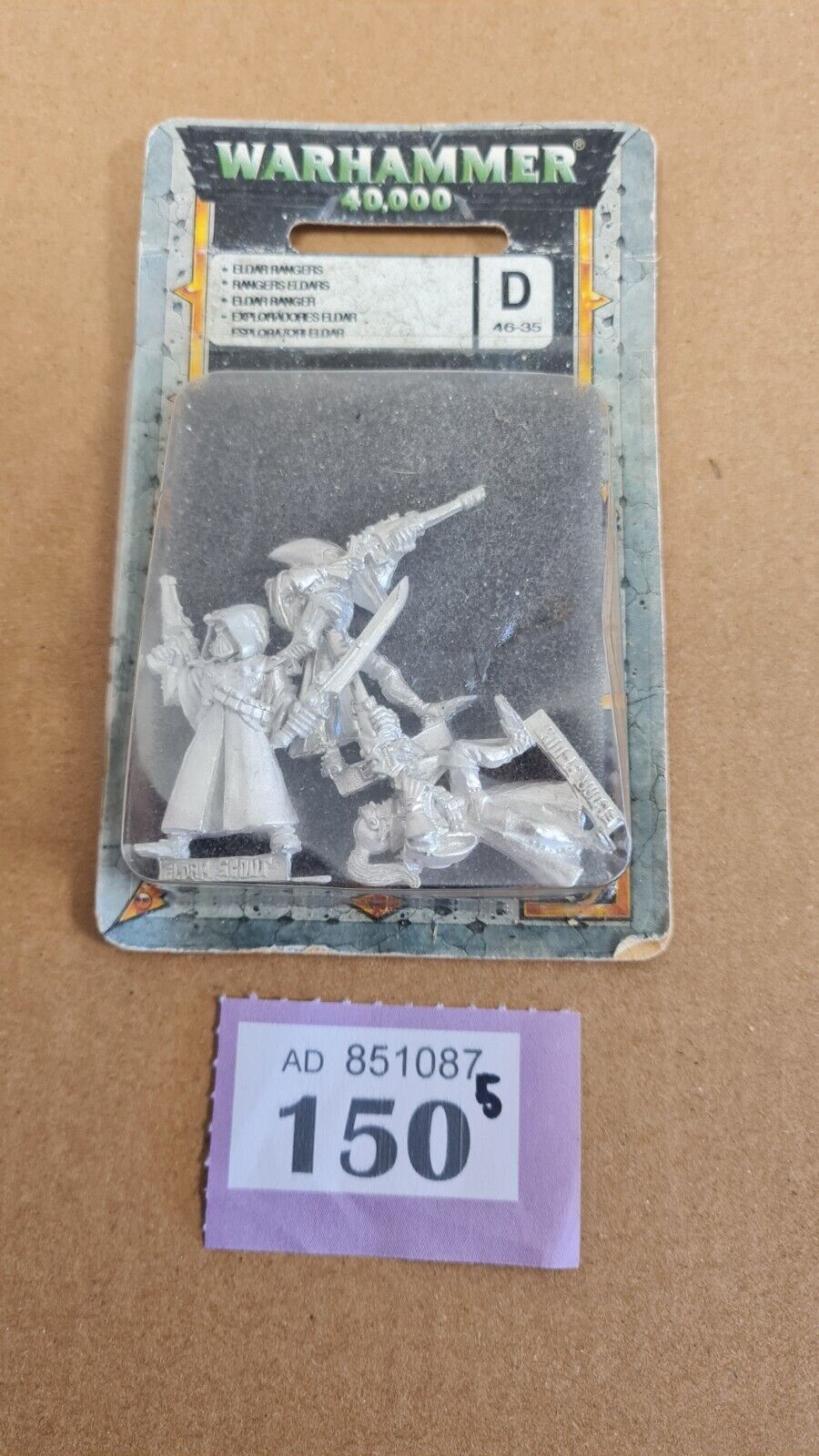 Warhammer 40k Eldar Aeldari Rangers Blister Pack