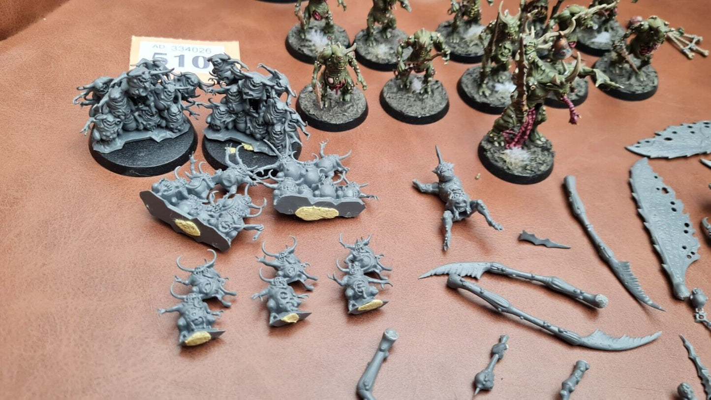 Warhammer Aos Chaos Nurgle Start Set Some Well Painted.