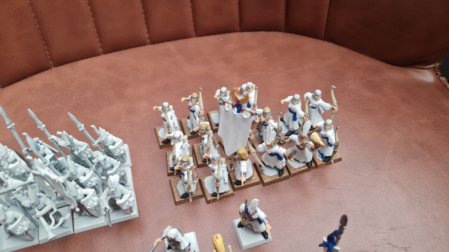 Warhammer High Elf Spearmen  Archers And Bolt Thrower