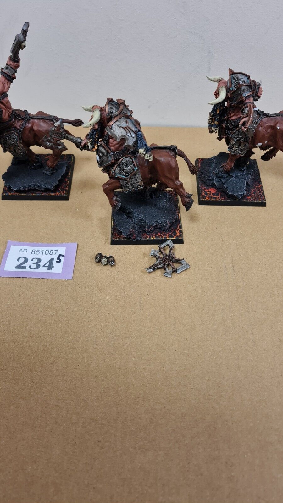 Warhammer Forgeworld Chaos Dwarf Bull Centaurs Well Painted