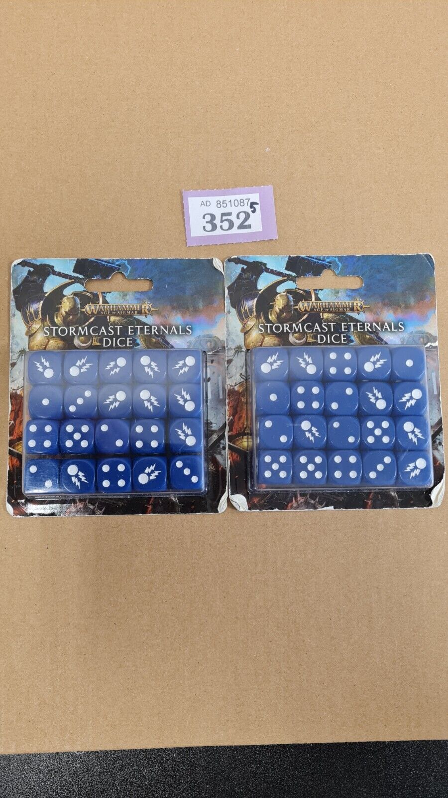 Warhammer Aos Stormcast Eternal Dice X 2