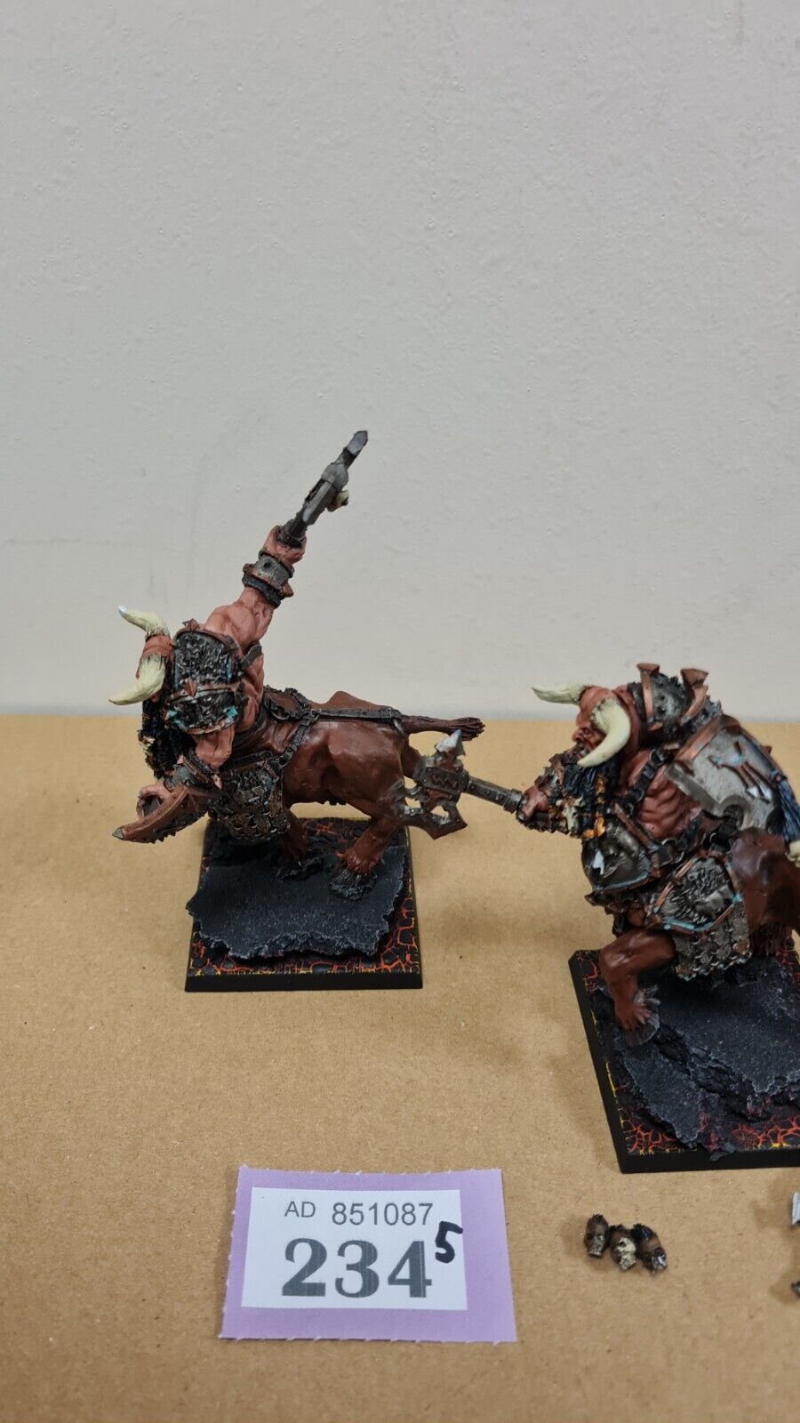 Warhammer Forgeworld Chaos Dwarf Bull Centaurs Well Painted