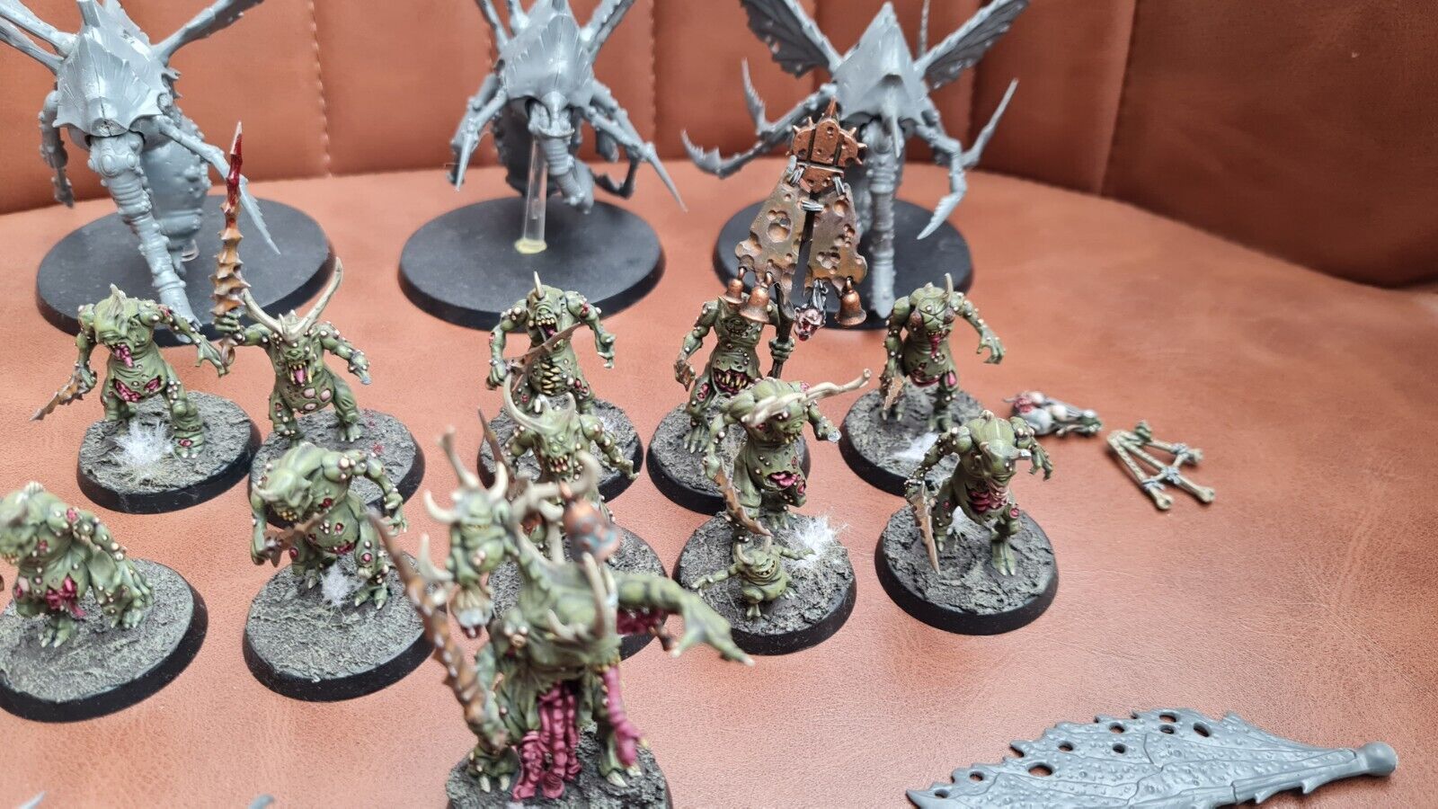 Warhammer Aos Chaos Nurgle Start Set Some Well Painted.