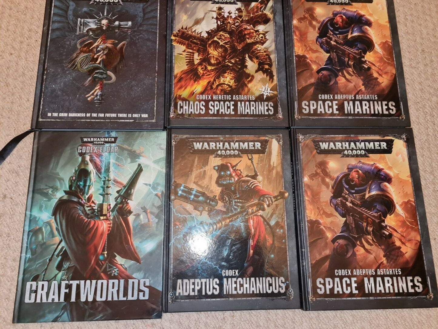 Warhammer 40k Codex + Rulebook Collection