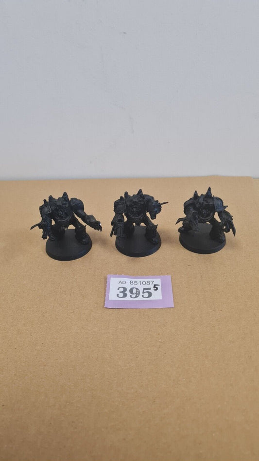 Warhammer 40k Chaos Space Marine Obliterators X 3 Finecast Oop