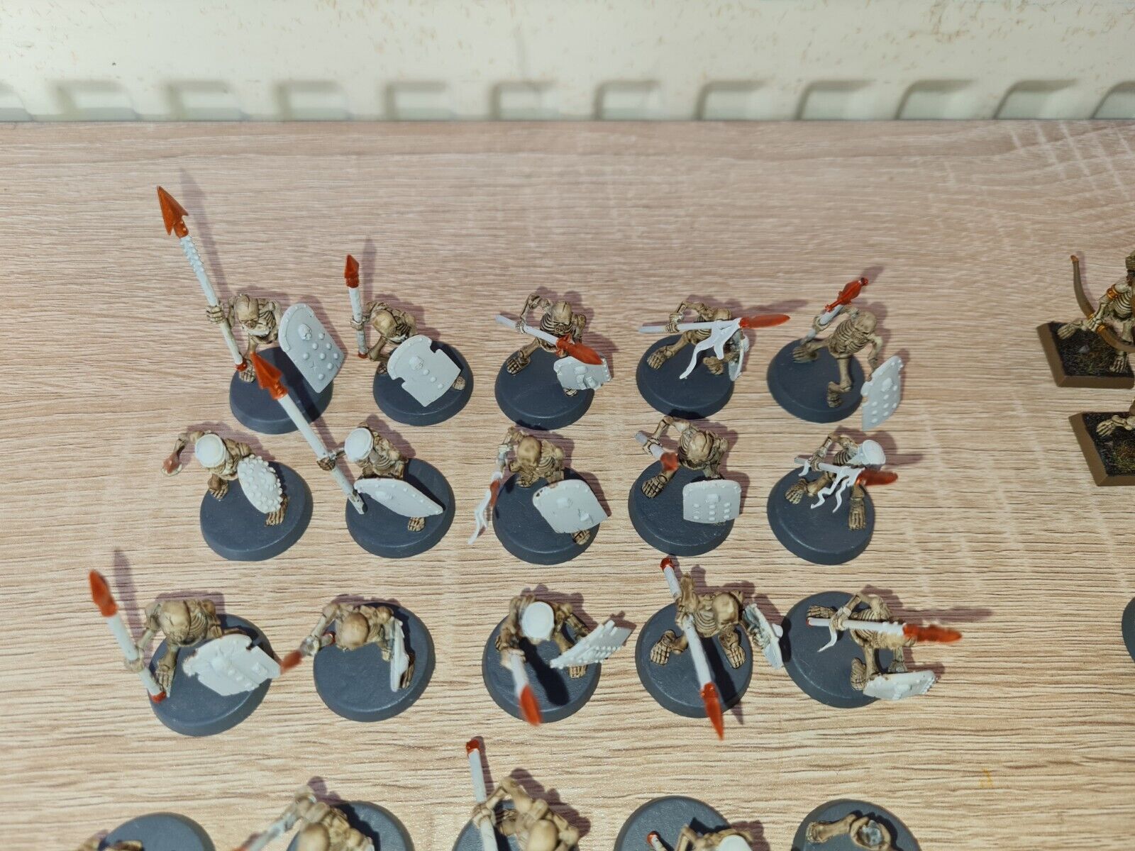 Warhammer Vampire/tomb King Warriors/archers Oop