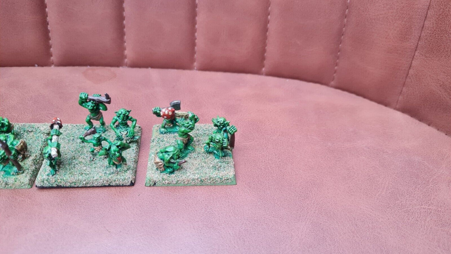 Warhammer Orc And Goblin Snottling Bases X 3