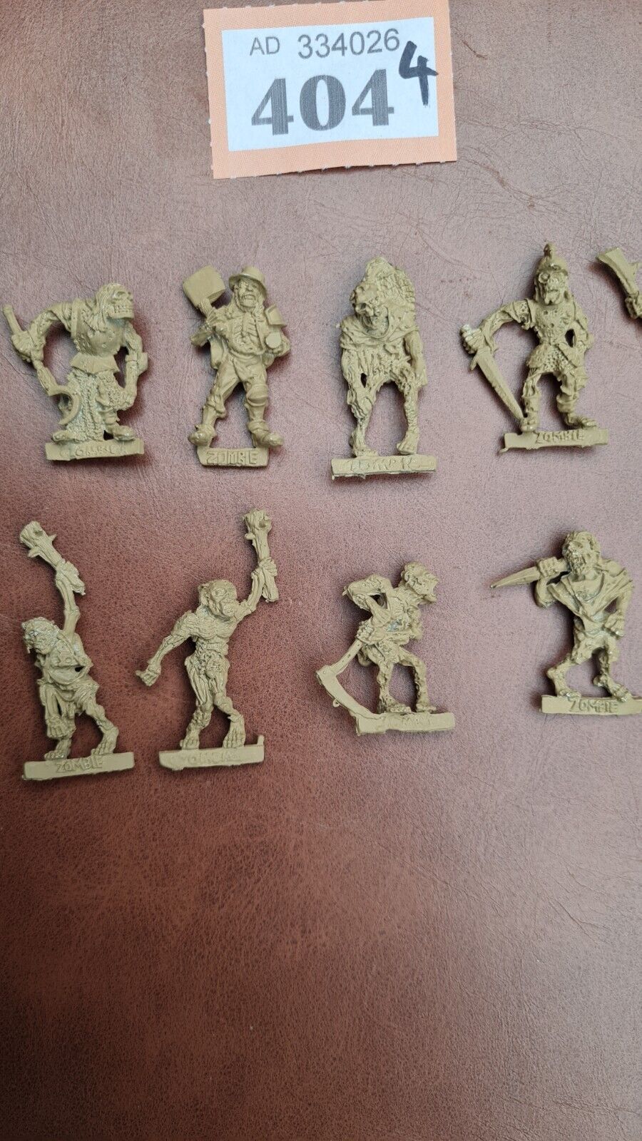 Warhammer Fantasy Undead Classic Zombies X 10 Metal