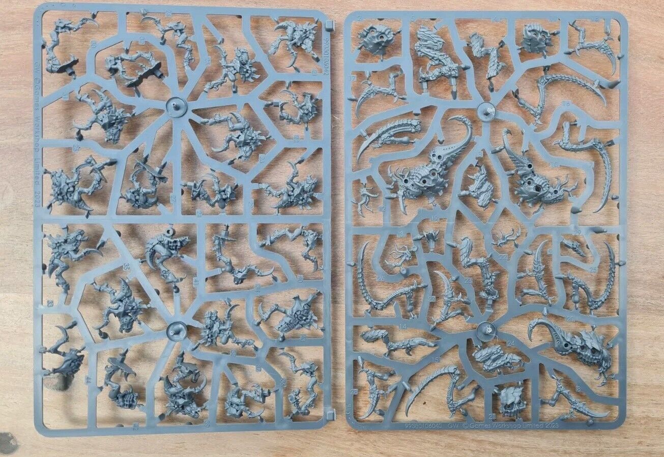 Warhammer 40k Tyranid Von Ryan's Leaper + Neurogaunts New On Sprue