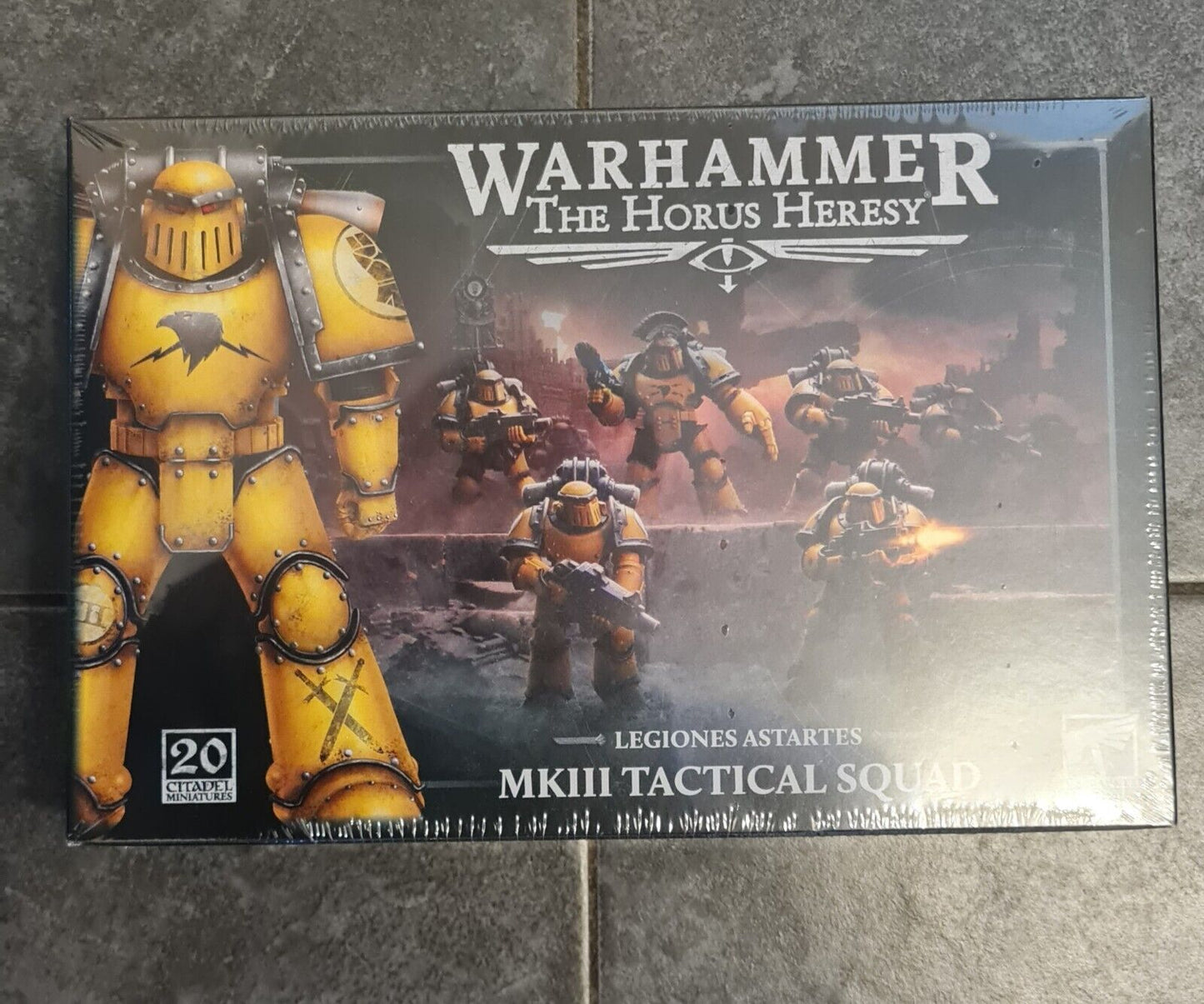 Warhammer 30k Mk3 Tactical Squad Sealed