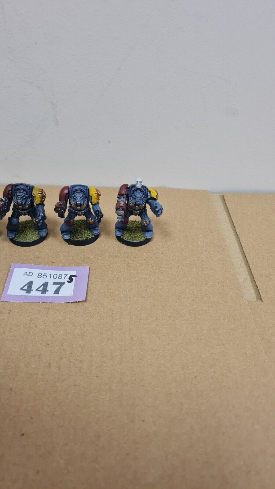 Warhammer 40k Space Marine Terminators X 5 Metal Oop