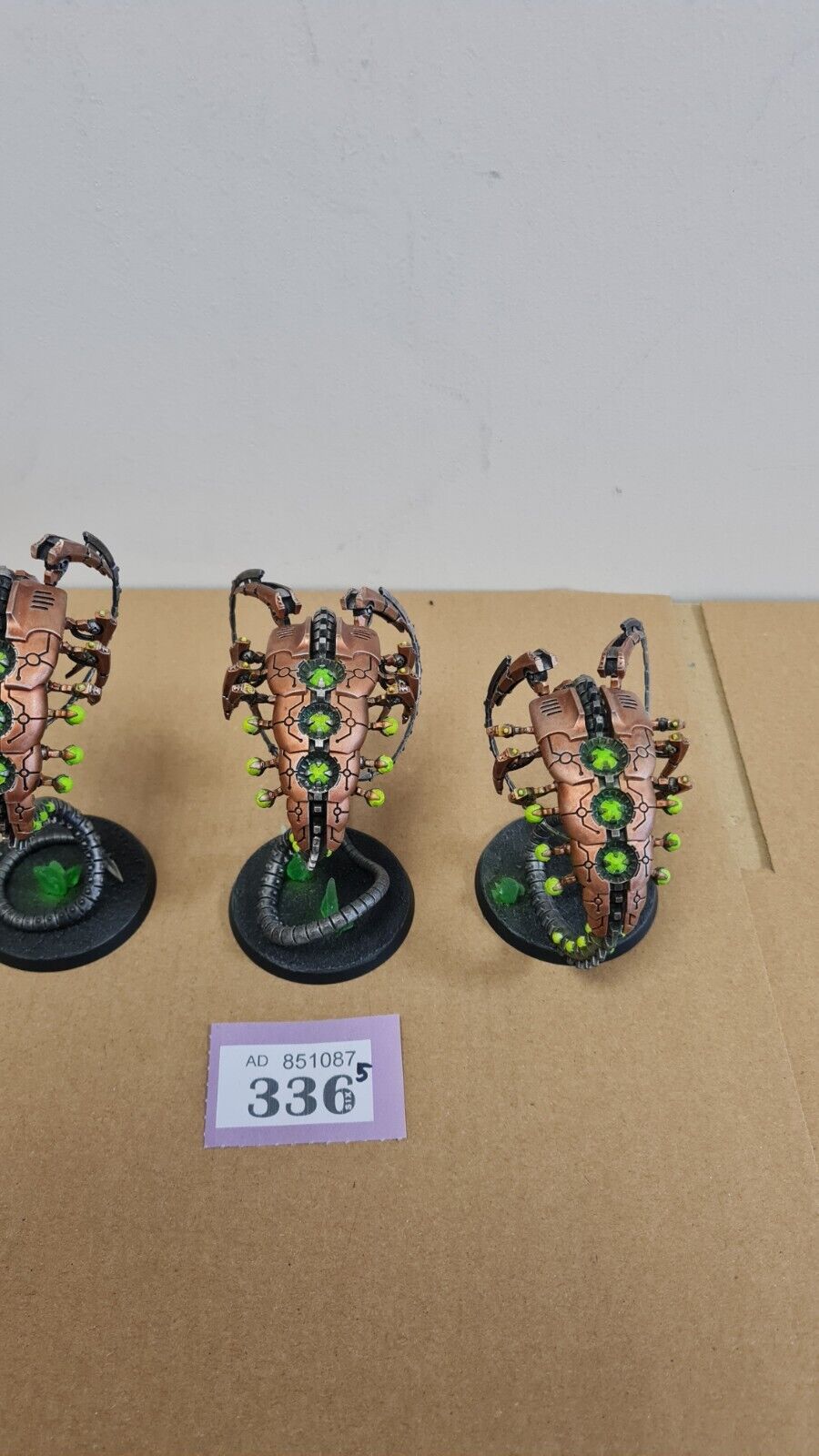 Warhammer 40k Necrons Canoptek Wraiths Well Painted