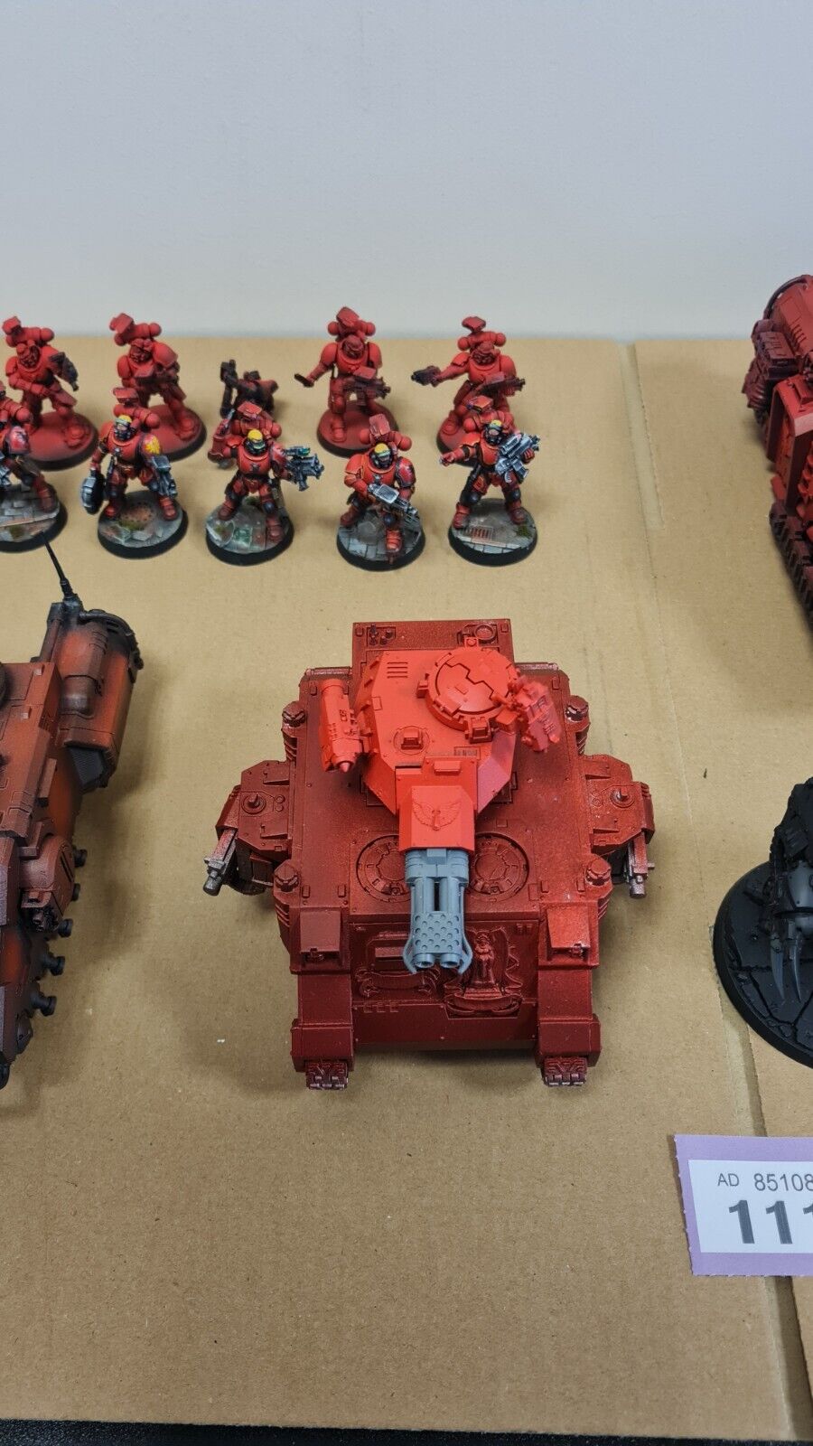 Warhammer 40k Space Marine Army Blood Angels