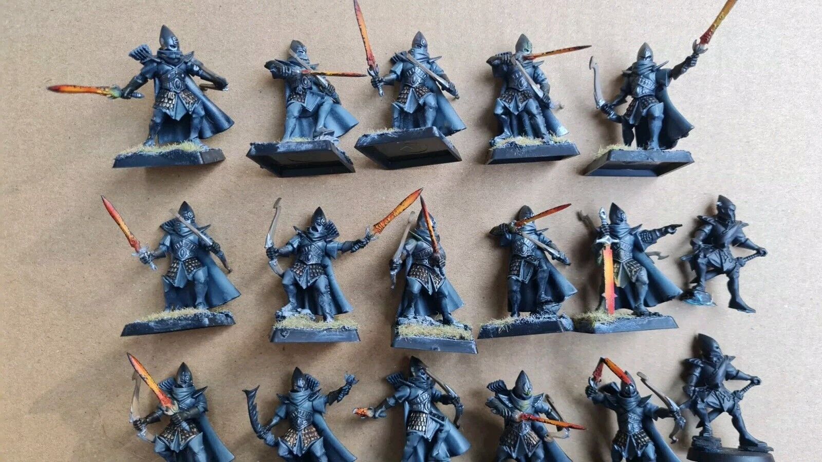 Warhammer High Elf Shadow Warriors X 20 Some With Small Conversions