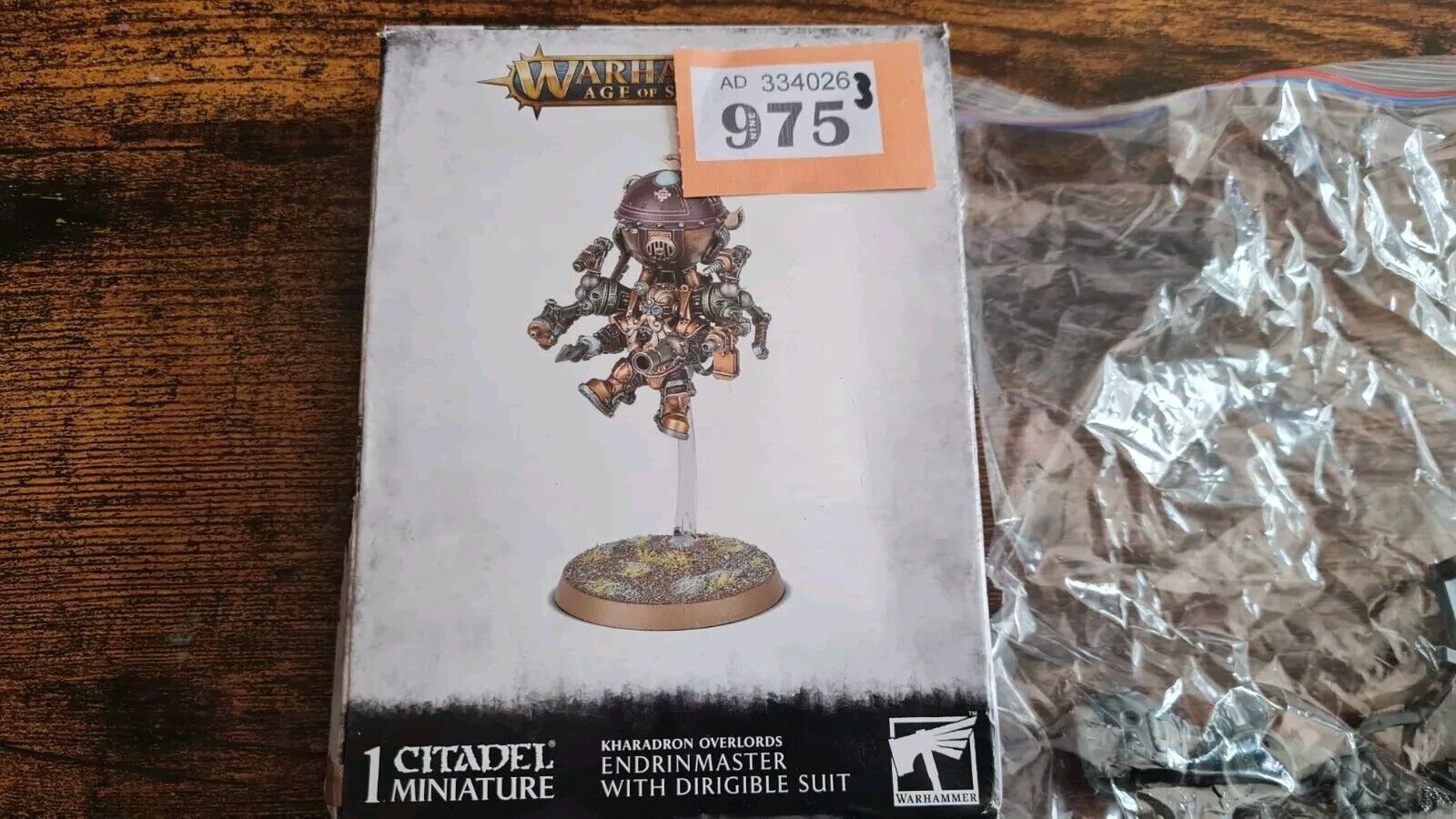 Warhammer Aos Kharadron Overlords Endrinmaster With Dirigible Suit